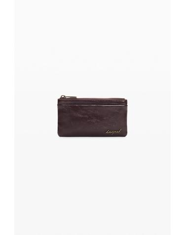 데시구알 참 장식 텍스처 지퍼 반지갑 26WAYP616009 ONE COLOR