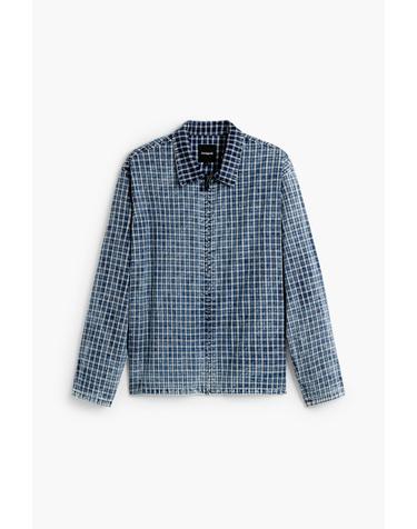 데시구알 체크 프린트 집업 오버셔츠 26WMCW125028 ONE COLOR