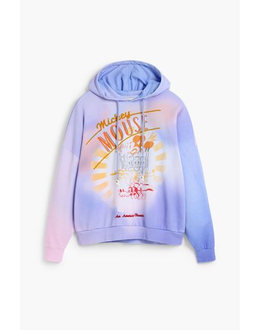 데시구알 미키마우스 그래픽 순면 후드티 26WWSK093042 ONE COLOR