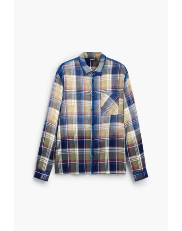 데시구알 레귤러핏 체크 코튼 긴팔 셔츠 26WMCW294001 ONE COLOR