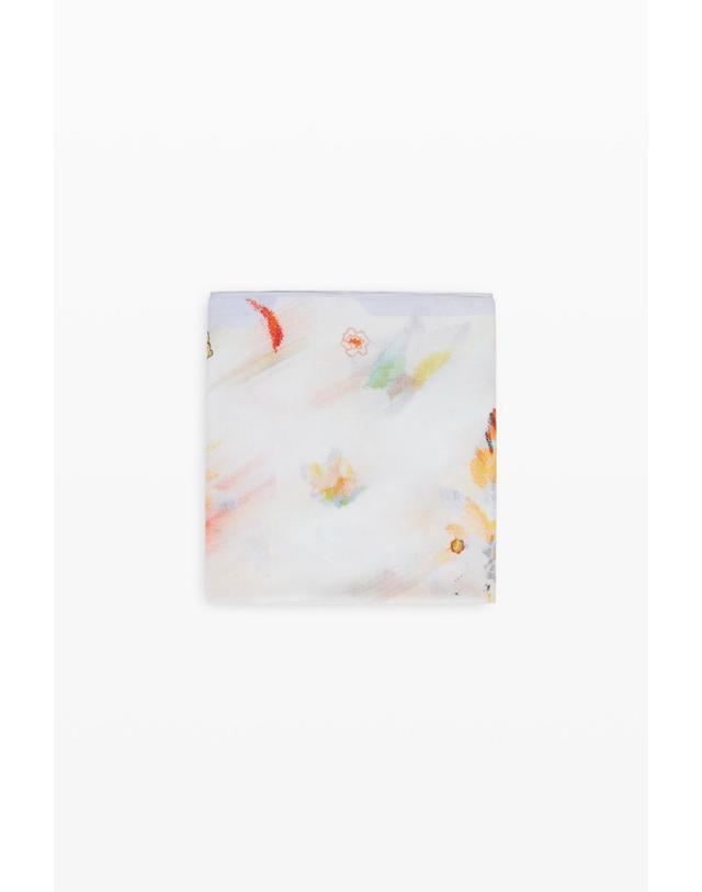 데시구알 데시구알 플라워 레터링 프린트 사각 스카프 26SAWA156008 MULTICOLOR 멀티컬러 착용컷