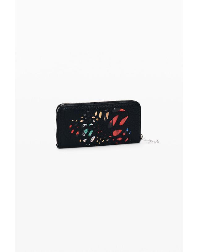 데시구알 데시구알 펀칭 컷아웃 장지갑 26WAYP282000 ONE COLOR 블랙 착용컷