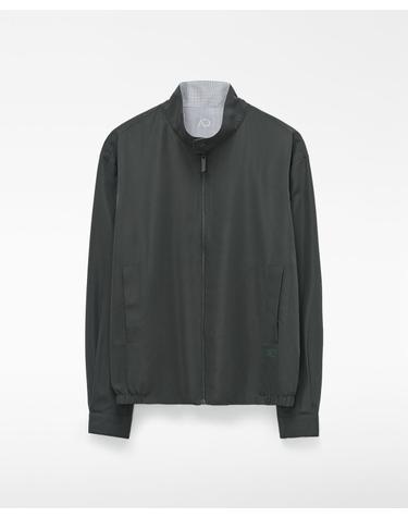 아돌포도밍게즈 나일론 밴드 칼라 양면 집업 자켓 124042918162 DARK GREEN