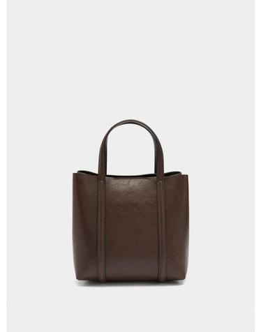 팔포이즈 클래식 브라운 크랙 스트랩 토트백 241873 BROWN