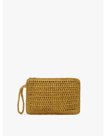 팔포이즈 페이퍼 스트로 엔벨로프 클러치백 249172 YELLOW