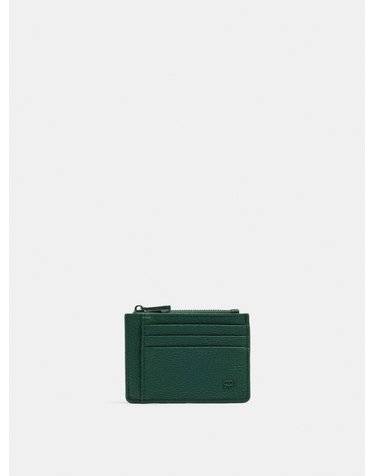 팔포이즈 텍스처 지퍼 미니 카드 지갑 251757 GREEN