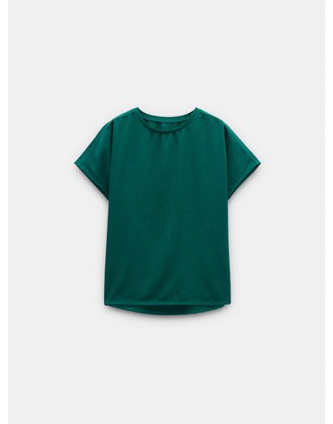 팔포이즈 라이오셀 라운드넥 반팔 티셔츠 244400 GREEN