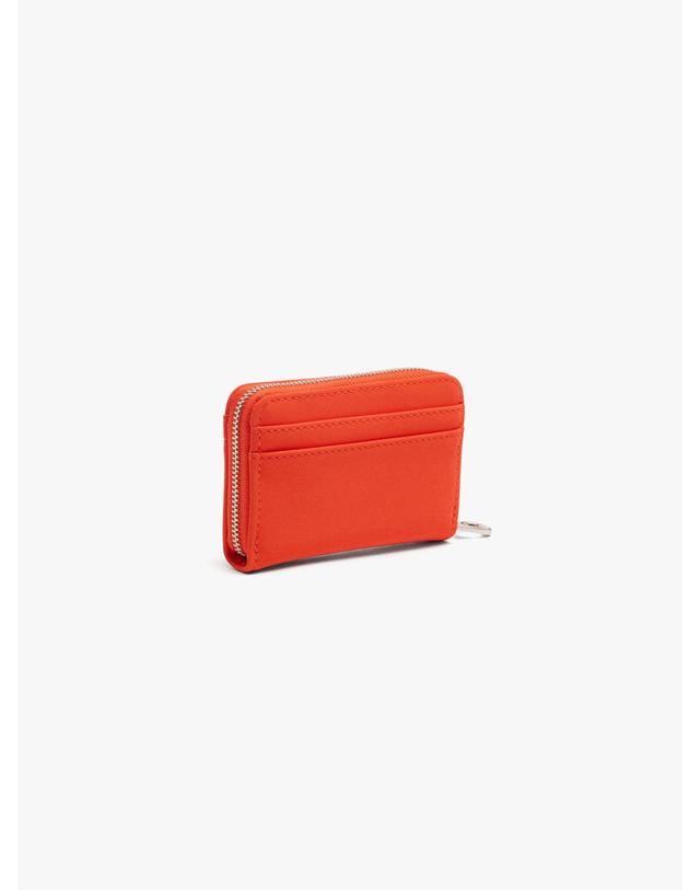 팔포이즈 팔포이즈 소프트 텍스처 미니 카드 지갑 248667 ORANGE 오렌지 착용컷