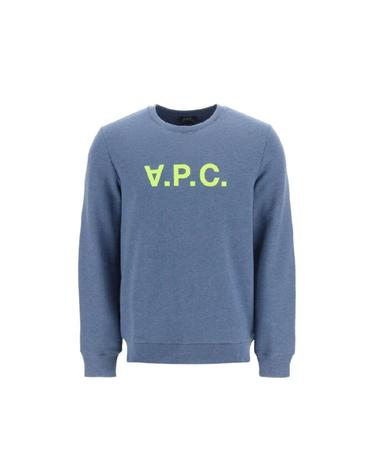 [해외직구] 아페쎄 VPC 네온 죤 스웨트셔츠 헤비 네이비 블루 COETS-H27746-PIA