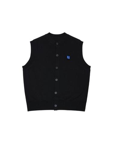 [해외직구] 아더에러 시그니피컨트 BL 태그 니트 베스트 02 느와르 BO42FYKT0704BK