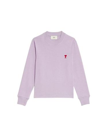 [해외직구] 아미 스몰 하트 로고 롱슬리브 티셔츠 파르마   22FW UTS200-701-503
