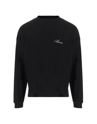 [해외직구] 아미리 wolf print logo embroidered sweater AM426JR064