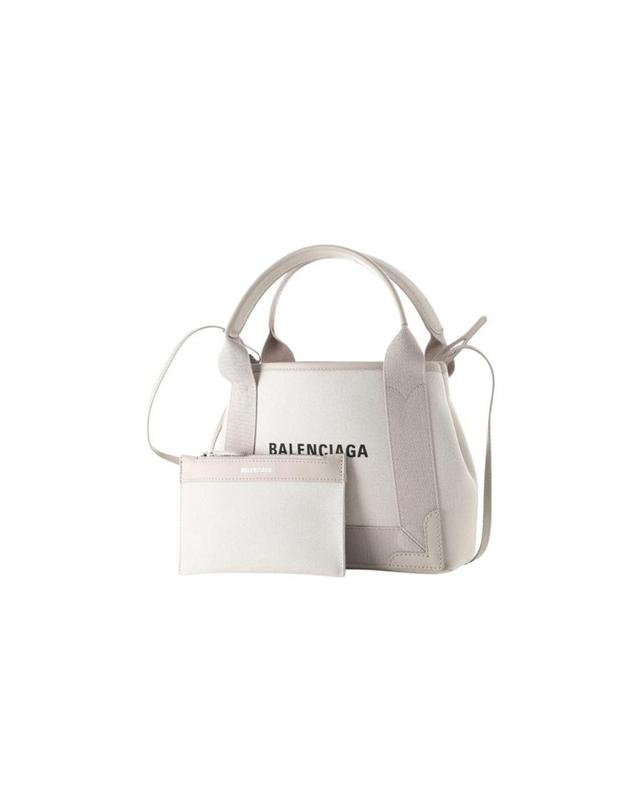 발렌시아가 [해외직구] 발렌시아가 네이비 XS 카바스 베이지 3903462HH3N2762 착용컷