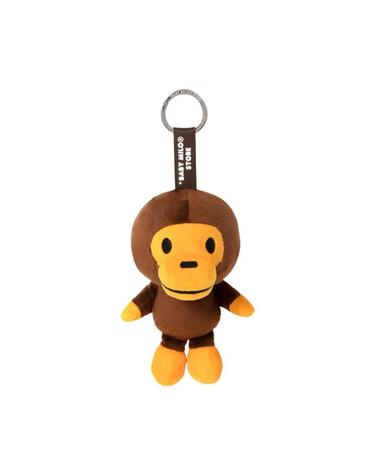 [해외직구] 베이프 베이비 마일로 플러시 인형 마일로 키체인 18cm 브라운 778811