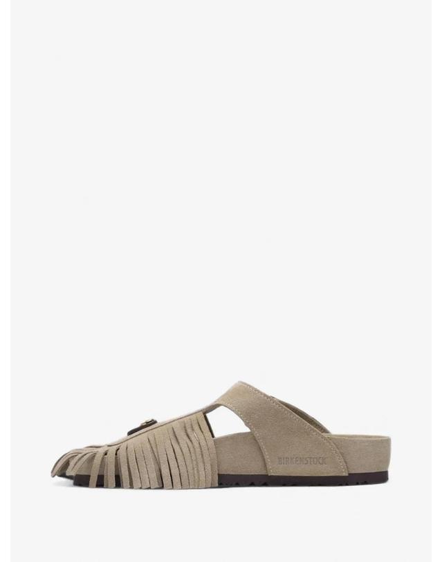 버켄스탁 [해외직구] 버켄스탁 x Etro Gizeh fringed suede sandals WS4F0059AP12SM0724 착용컷