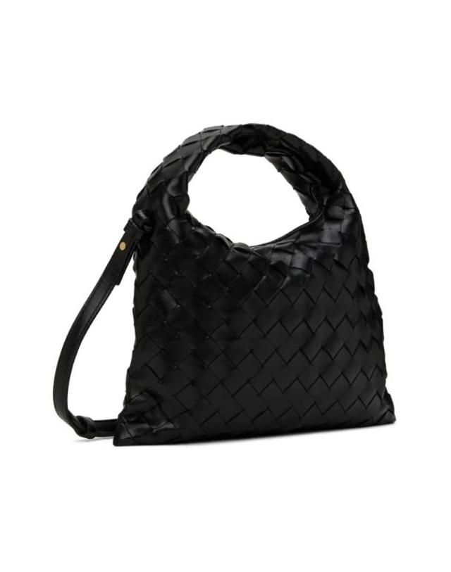 보테가베네타 [해외직구] 보테가 베네타 숄더백 블랙 미니 홉 숄더백 241798F048015 착용컷