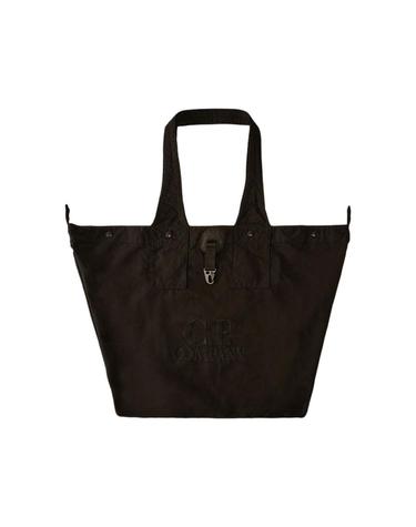 [해외직구] C P  컴퍼니 트윌 토트백 블랙   25FW 19CMAC165A110305G999