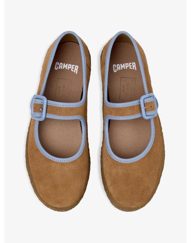 캠퍼 [해외직구] Camper 페우 테레노 버클 발레리나 슈즈 K201825007 착용컷