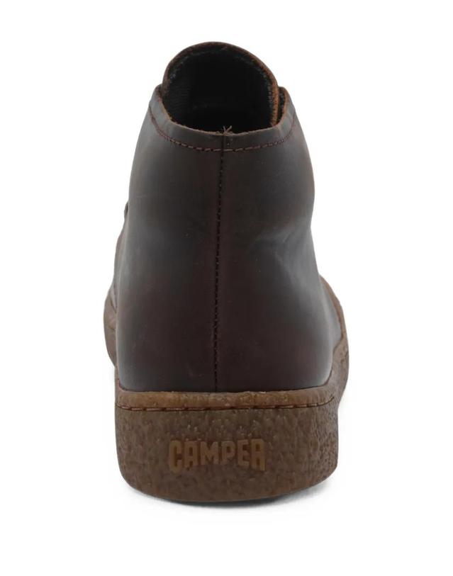 캠퍼 [해외직구] Camper 페우 테레노 레더 레이스업 하이탑 스니커즈 K300467PEU 착용컷