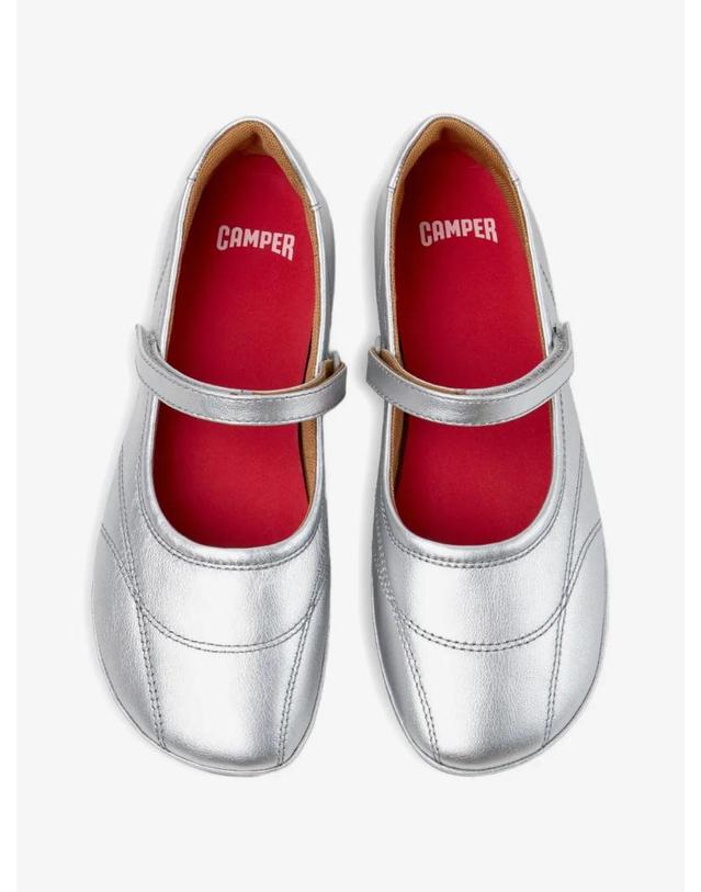캠퍼 [해외직구] Camper 라이트 니나 터치 스트랩 발레 플랫 K201968006 착용컷