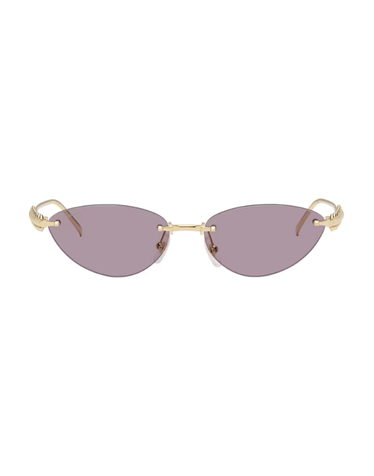 [해외직구] Cartier 선글라스 골드 클래쉬 드 까르띠에 선글라스 261346F005006