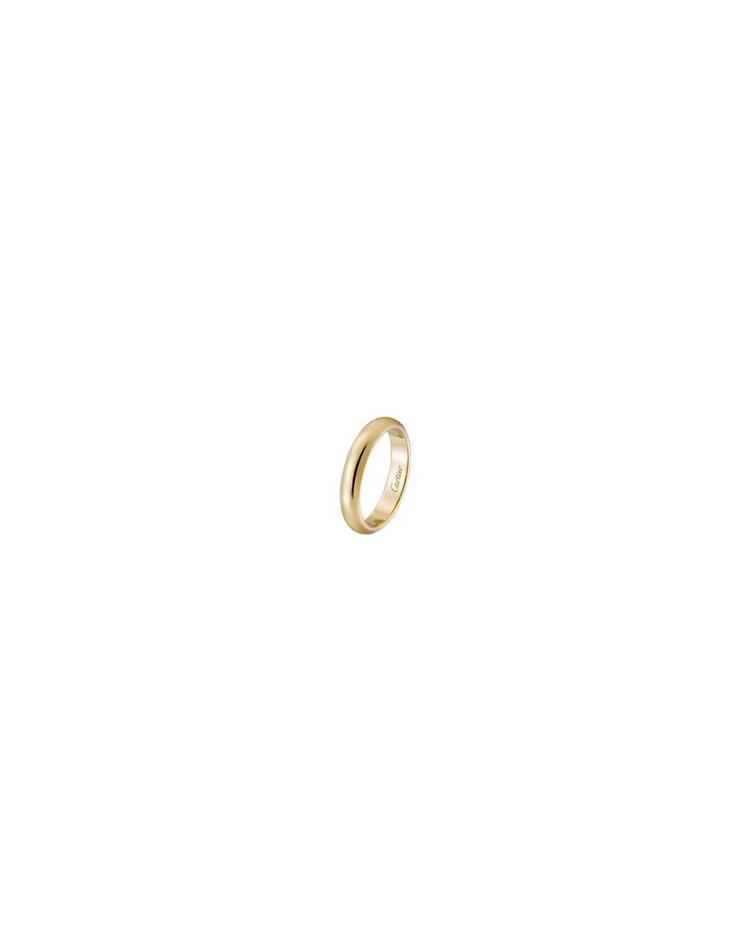 Cartier [해외직구] 까르띠에 1895 웨딩 밴드 옐로우 골드 B40312