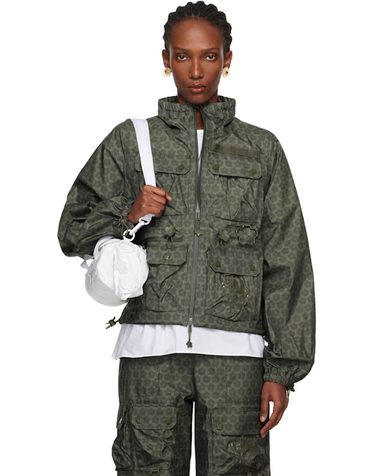 [해외직구] 세실리에 반센 재킷 카키 The North Face 텐진 스펙트라 재킷 261002F063001
