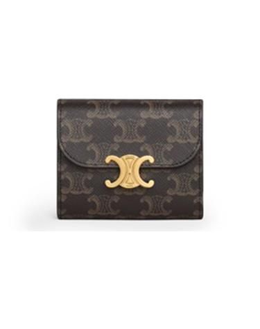 [해외직구] 셀린느 Small Triomphe wallet in Triomphe canvas CELQNW9XBE1ZZZZZ01