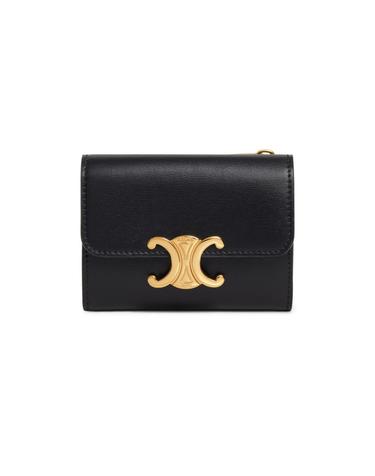 [해외직구] 셀린느 Compact wallet with coin Triomphe CEL7GAVBBCKZZZZZ00
