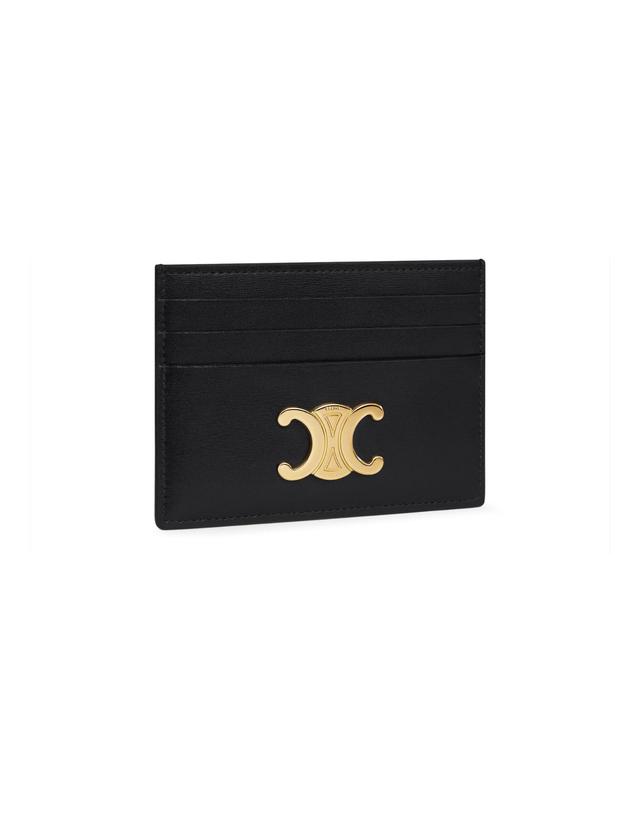 셀린느 [해외직구] 셀린느 Card holder Triomphe in shiny calfskin CEL96PBTBCKZZZZZ00 착용컷