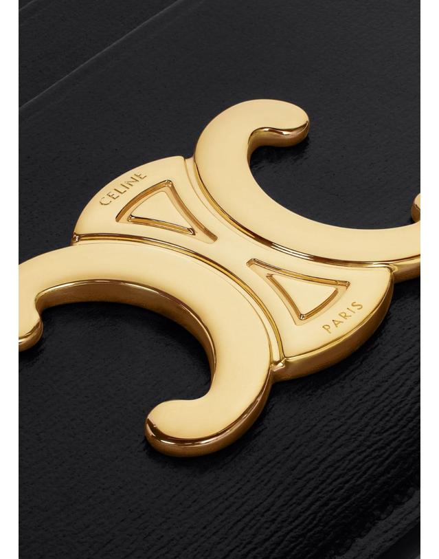 셀린느 [해외직구] 셀린느 Card holder Triomphe in shiny calfskin CEL96PBTBCKZZZZZ00 착용컷