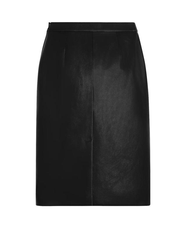 셀린느 [해외직구] 셀린느 Pencil skirt in soft lambskin CEL7N5X8BCK7E11A00 착용컷