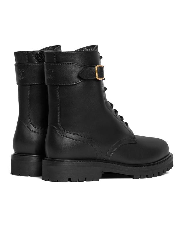 셀린느 [해외직구] 셀린느 Lace up in calfskin mid boots CELNQ232BCK542AA00 착용컷