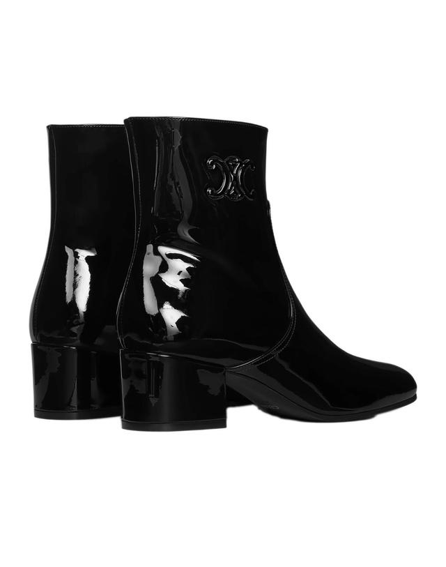 셀린느 [해외직구] 셀린느 Triomphe zipped boots in patent calf leather CEL5W6D3BCKI21A100 착용컷