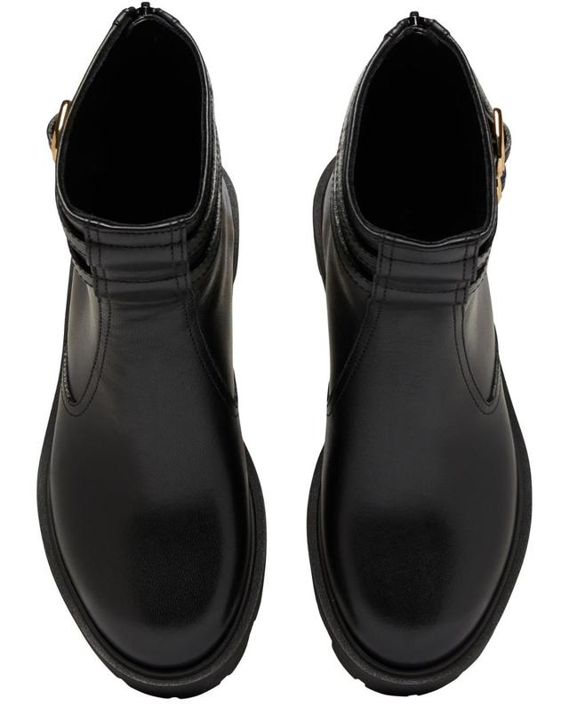 셀린느 [해외직구] 셀린느 Margaret calfskin double buckle zipped boots CEL5964NBCK542AA00 착용컷