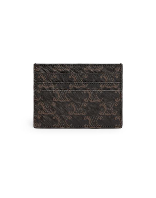 셀린느 [해외직구] 셀린느 Triomphe card holder in Triomphe canvas CEL3W4V9BEIZZZZZ00 착용컷