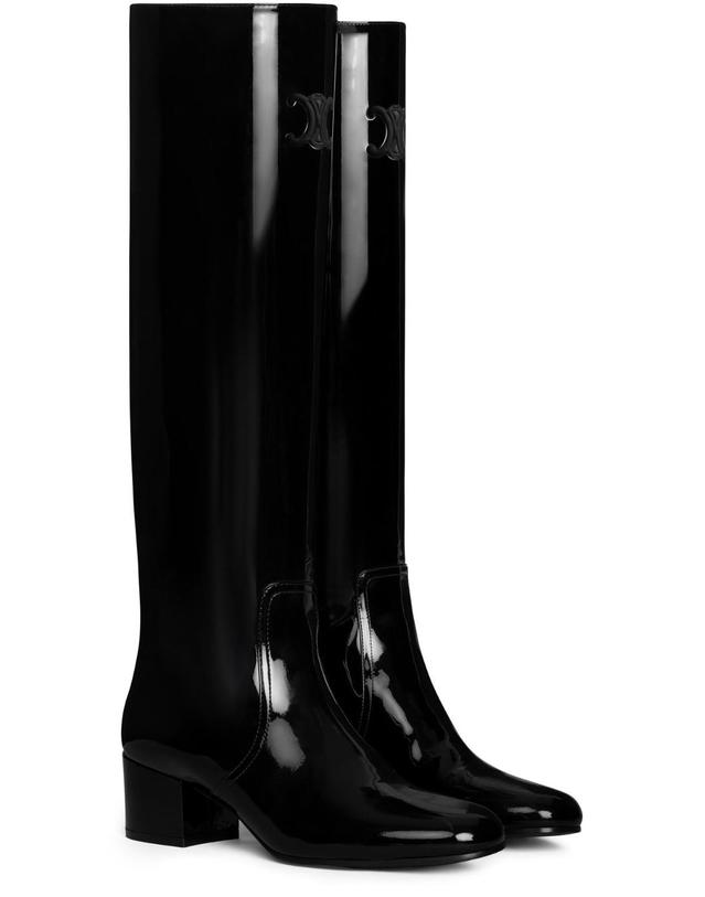 셀린느 [해외직구] 셀린느 High boots Triomphe in patent calfskin CEL8S95ABCKI21A100 착용컷