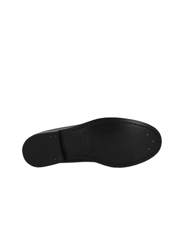 셀린느 [해외직구] 셀린느 루코 로퍼 폴리쉬드 불 블랙 335813602C-38NO 착용컷