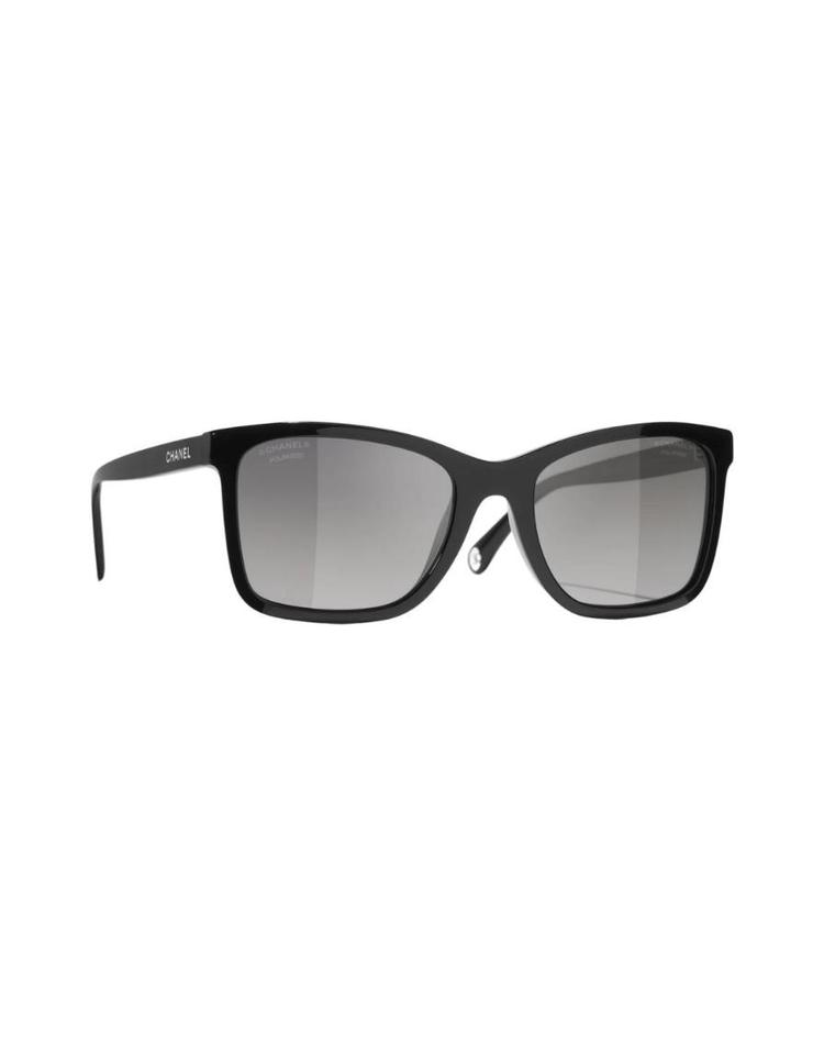 Chanel [해외] 샤넬 렉탱글 선글라스 아세테이트  블랙 A71719-X02016-S0143 FBZBXX00764