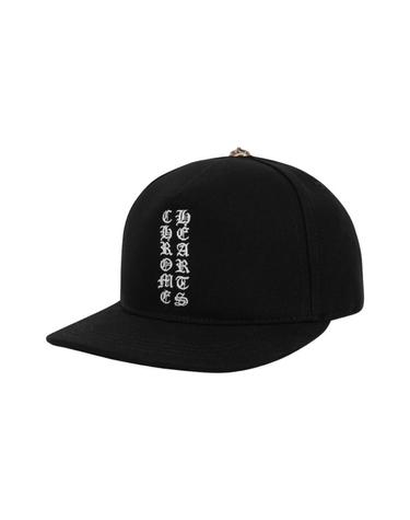 [해외직구] 크롬하츠 버티컬 로고 햇 블랙 96057