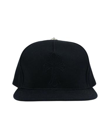 [해외직구] 크롬하츠 크로스 왁스드 데님 베이스볼캡 블랙 184877