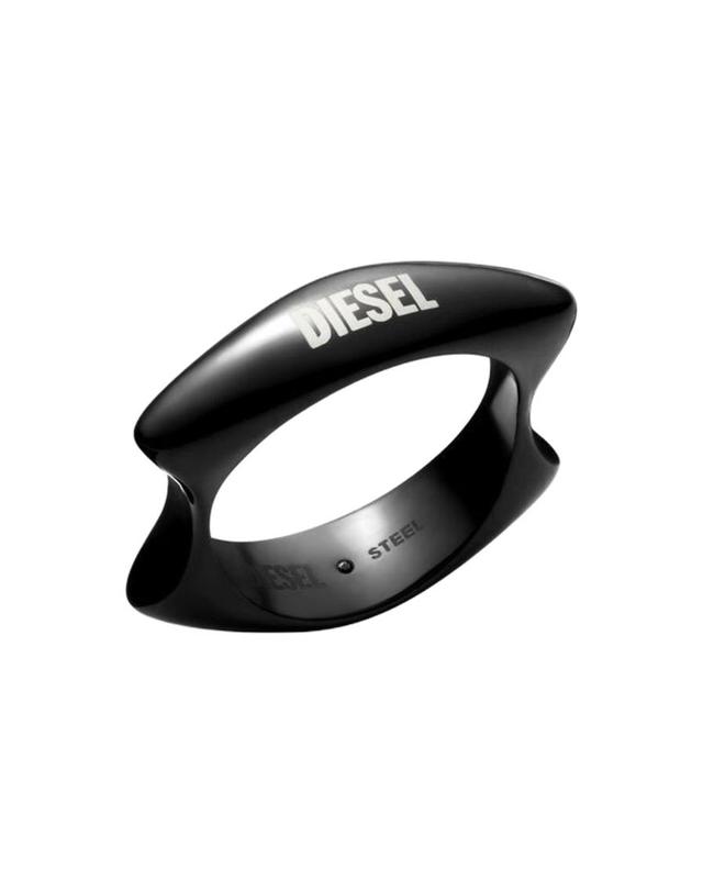 디젤 [해외직구] 디젤 Dx1632001 스테인리스 스틸 밴드 링 블랙 DX1632001 착용컷