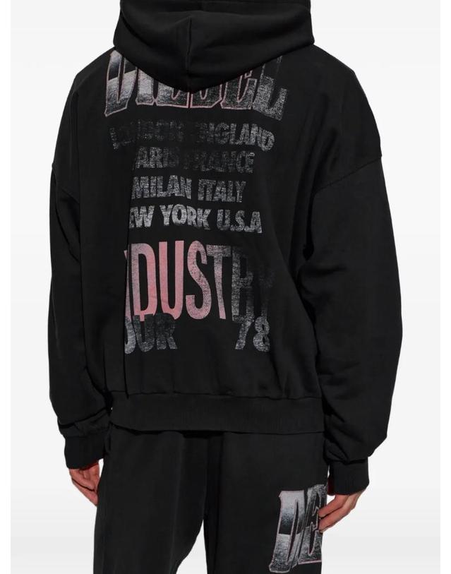 디젤 [해외직구] 디젤 sweatshirt S WILL Zip A264790DFBM 착용컷