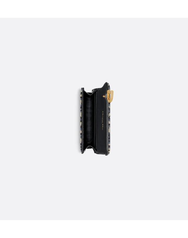 디올 [해외직구] 디올 Saddle Bloom 카드 지갑S5611CTZQ_M928 착용컷