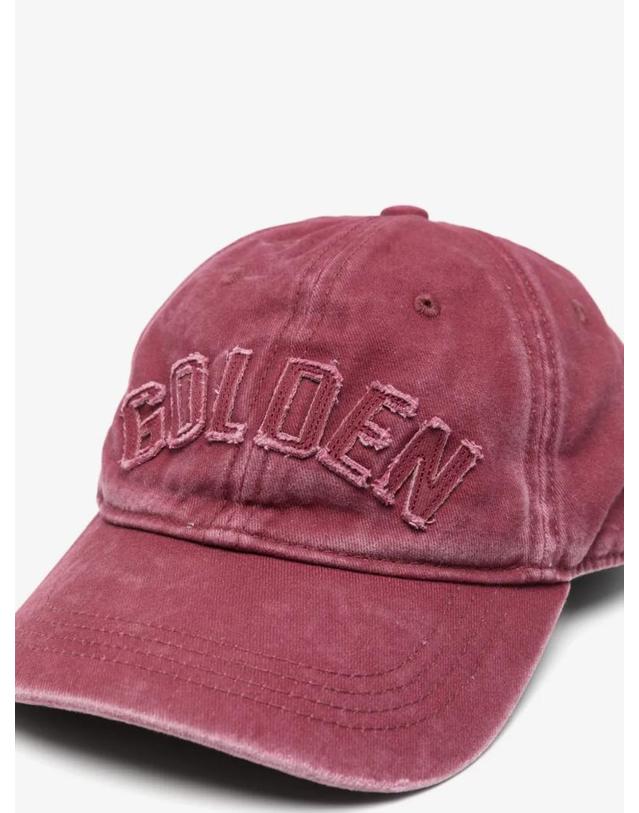 골든구스 [해외직구] Golden Goose 톤온톤 골든 패치 베이스볼 캡 모자 GUP02837P002564 착용컷