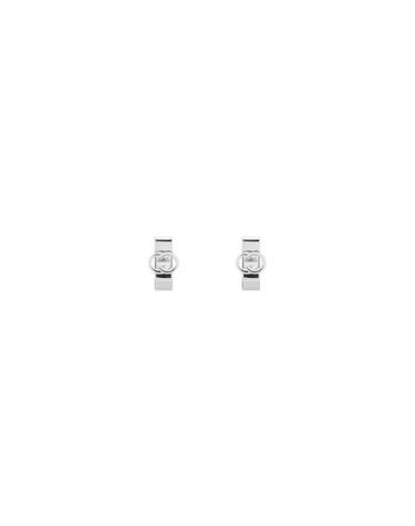 [해외직구] 구찌 인터로킹 허기 이어링 925 스털링 실버 817026-J8400-8106