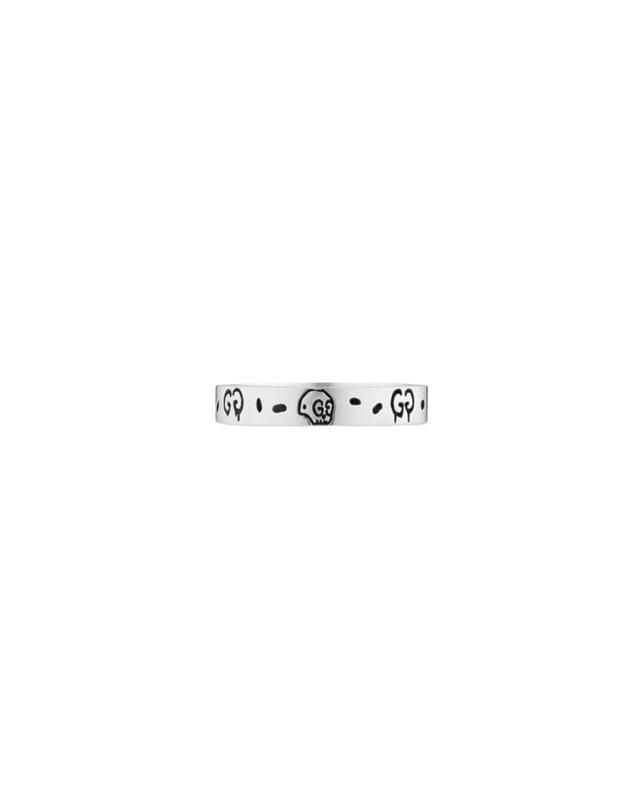 구찌 [해외직구] 구찌 고스트 링 실버 3 8mm 477932-J8400-0701 착용컷