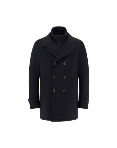 [해외직구] 에르노 워싱턴 피 코트 네이비 블루 PI001180U-12346SZ-9200