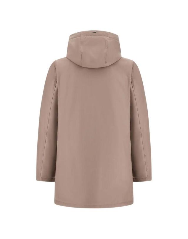 에르노 [해외직구] 에르노 hooded trench coat PI001155U126382600 착용컷