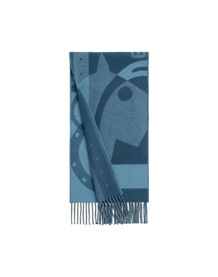 Hermes [해외] 에르메스 레디 스테디 고 머플러 캐시미어  인디고 데님 H394849T05 FC07XX05515